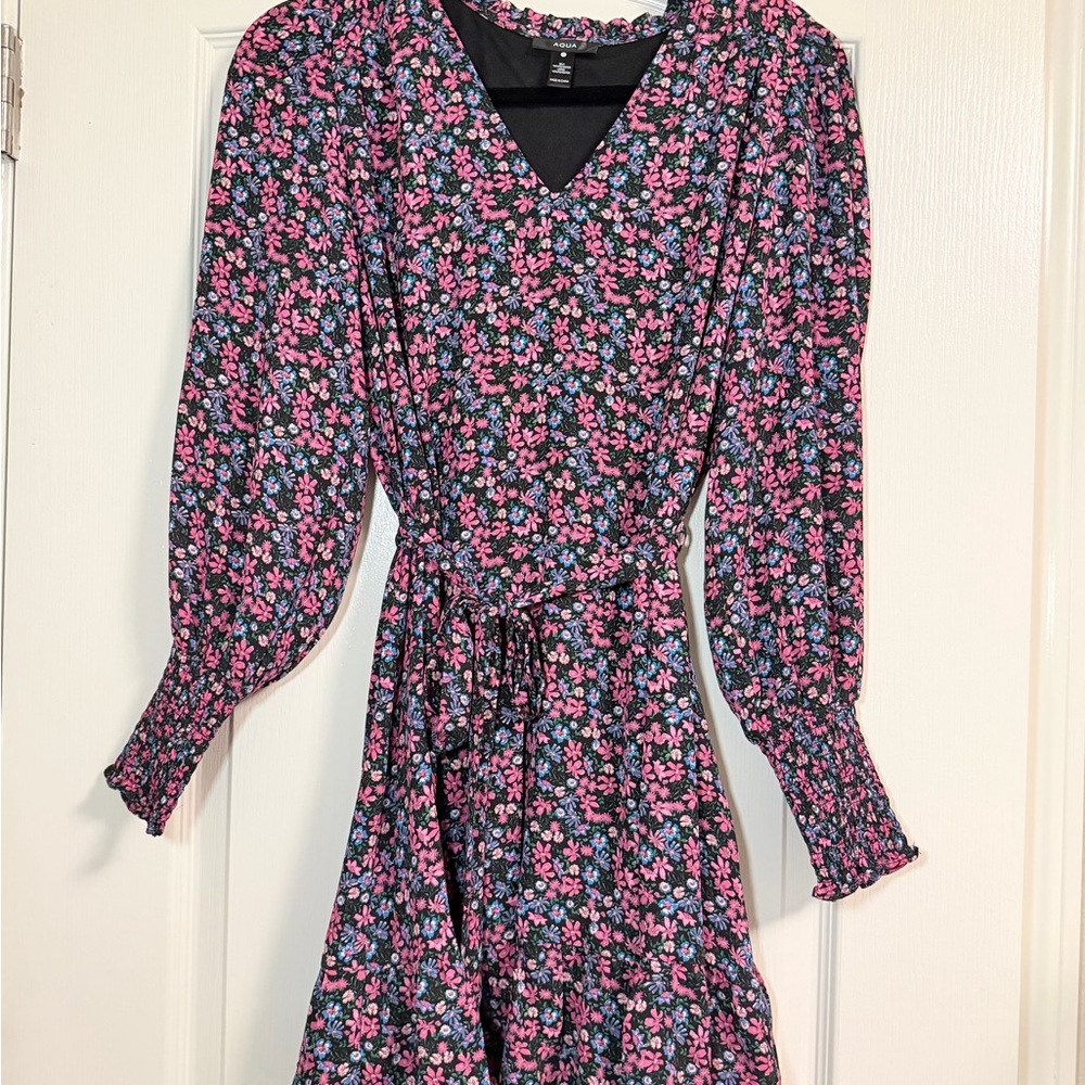 Floral Aqua Dress